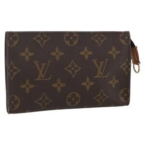 LOUIS VUITTON Monogram Bucket PM Accessory Pouch LV Auth 160083